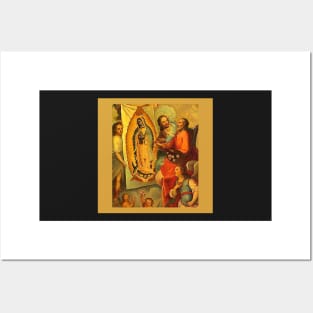 Our Lady of Guadalupe Virgin Mary Mexico Jesus & God the Father Posters and Art